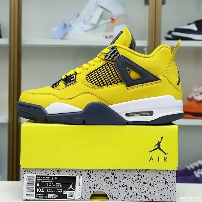 Kimikick 2021 AIR 'LIGHTNING' JORDAN JORDAN RETRO 4 AIR 0806